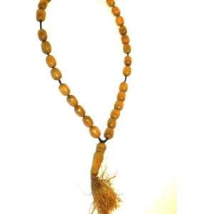 Hand Carved Wooden Prayer Beads