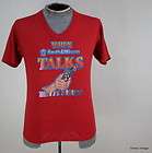   WHEN SMITH AND WESSON TALKS Guns t t shirt SMALL Made In USA V NECK