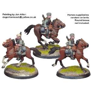     World War II German Cavalry in Side Caps (3) Toys & Games