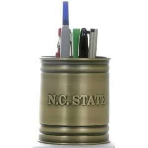 Cross Stone North Carolina State Wolfpack Collegiate Weathered Brass 
