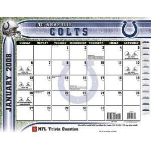  Indianapolis Colts 2008 Desk Calendar