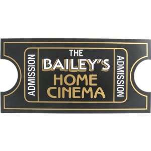  Personalized Home Cinema Sign