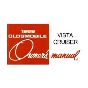    1969 OLDSMOBILE VISTA CRUISER Owners Manual User Guide Automotive