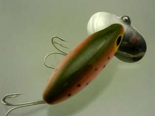 Vintage Antique Tackle Fred Arbogast Rare Color Jitterbug Fishing Lure 