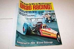 OCT 1973 DRAG RACING USA car magazine CLAYTON HARRIS  