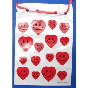  Smile Face Heart Drawstring Goody Bag Case Pack 108 