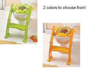 Step UP Potty Training Seat w/ Stair toilet trainer  