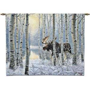  On The Move Caribou Tapestry Wall Hanging