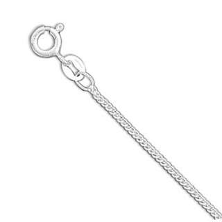 Sterling Silver 1.5mm Curb Chain Necklace  16 to 24  