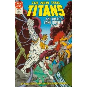  The New Teen Titans #33 The City Came Tumblin Down Books