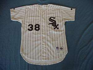Esteban Beltre 1992 Chicago White Sox game used jersey  