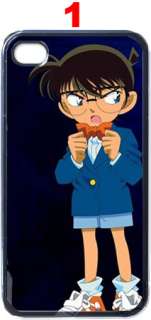 Detective Conan Anime Manga Apple iPhone 4 Case (Black)  