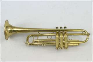 1977 Bach Stradivarius Model 37 Professional Gold Lacquered Trumpet 