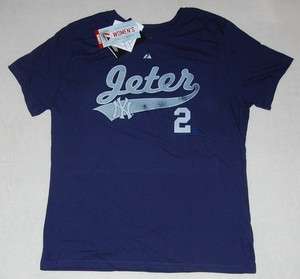 Womens Yankees Derek Jeter Lead Role Player T Shirt Majestic XL  