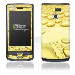  Design Skins for Samsung B7300 Omnia Lite   Golden Drops Design 