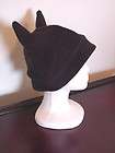 black cat hat s m l fleece cosplay buy 2 free ship  