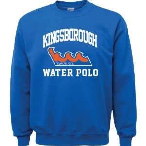 Kingsborough Community College Wave Royal Blue Water Polo Arch 