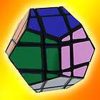 Skewb Ultimate Dodecahedron Plastic Magic Cube Twist Puzzle Toy Black 