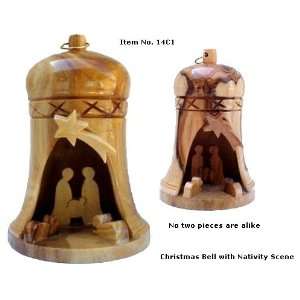  2.5 Christmas Bell with Nativity Scene Spiritual 