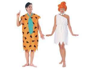 Fred & Wilma Flintstone Flintstones Cartoon Costume  