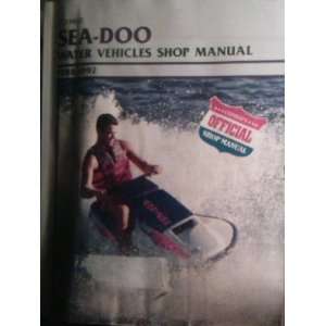  Sea Doo Water Vehicles, 1988 1992 Clymer Workshop Manual 