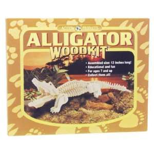  Alligator Woodkit Toys & Games