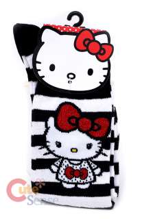 Sanrio Hello Kitty Big Bow Knee High Socks   LoungeFly  
