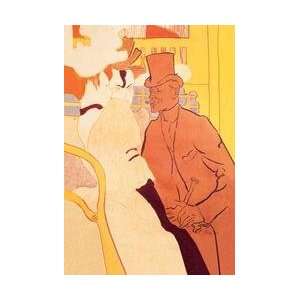 An Englishman at the Moulin Rouge 28x42 Giclee on Canvas