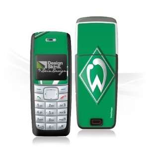   Skins for Nokia 1110   Werder Bremen gr?n Design Folie Electronics