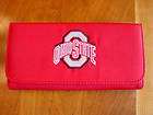 NEW OHIO STATE Red WALLET w/ Embroidered LOGO   S4EQW