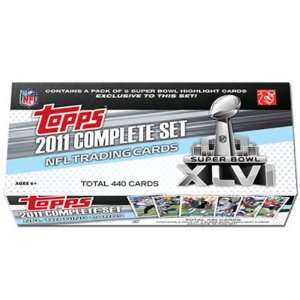  NFL 2011 Topps Super Bowl 46 Factory Set Sports 