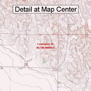   Map   Lexington SE, Nebraska (Folded/Waterproof)