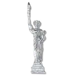  Sterling Silver Statue of Liberty Charm Gold and Diamond 