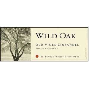  2006 Wild Oak Sonoma Old Vines Zinfandel 750ml Grocery 