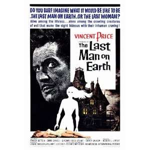 The Last Man on Earth (1964) 27 x 40 Movie Poster Style A  