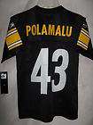 Steelers NFL Youth Jersey Troy Polamalu Black Large 14 16  