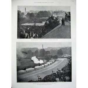   1894 Queen Trooping Colour Horse Guards Parade Salute