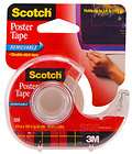 3M Scotch Poster Tape Double Sided Removable Double Stick Tape 109