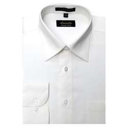 Amanti Mens Wrinkle free Off white Dress Shirt  