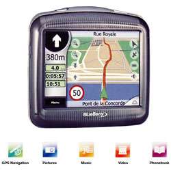 BlueBerry GPS 35G Touch Screen Navigation System  