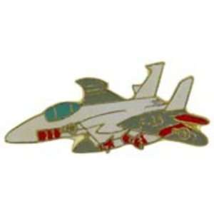  F 15 Eagle Airplane Pin 1 1/2 Arts, Crafts & Sewing