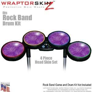  Stardust Purple Skin by WraptorSkinz fits Rock Band Drum 