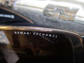 Armani Exchange AX008/N/S CVL GR Sunglasses Black  
