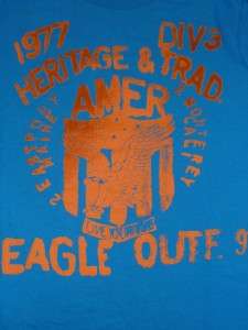 American Eagle AE Mens Blue Heritage T Shirt New NWT  
