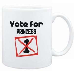Mug White  Vote for Princess  Female Names  Sports 