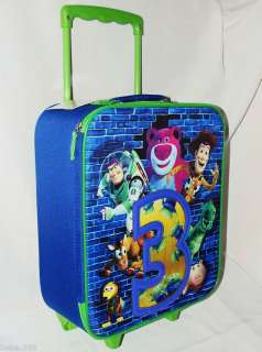 NEW DISNEY TOY STORY 3 ROLLING BACKPACK ,LUGAGGE  