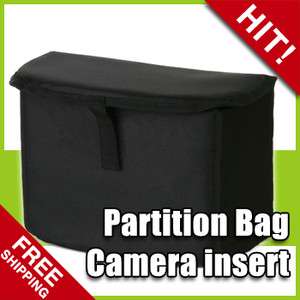 Puleme P7519 Partition Padded Bag DSLR Camera insert  