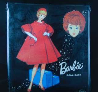 Vintage 1963 Barbie Case With 2 Barbies And Accessories  