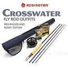 NEW REDINGTON CROSSWATER 690 4 6WT FLY ROD OUTFIT   