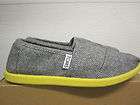 Toms Youth Yellow Pop Herringbone BNIB Size Y12 Y6 $50